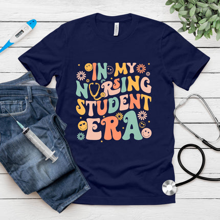 In My Nursing Student Era Funny Future Nurse Nursing School T-Shirt