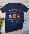 Caring For The Cutest Turkeys Pediatric Nurse Thanksgiving T-Shirt