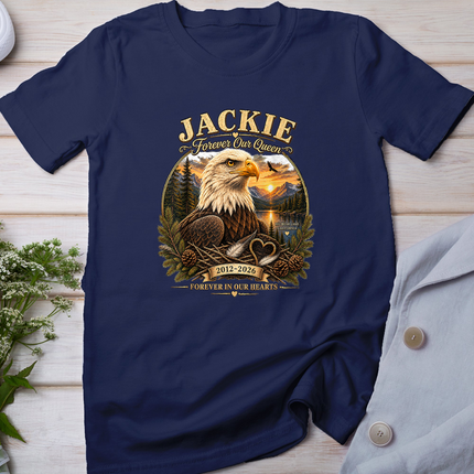 Jackie and Shadow Eagle Family Nature T-Shirt