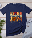 Family Thanksgiving 2024 Crew Dabbing Turkey Group Matching T-Shirt