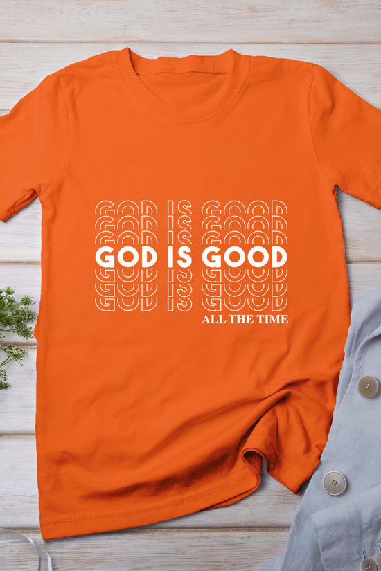 God Is Good Christian Worship Preacher's T-Shirt