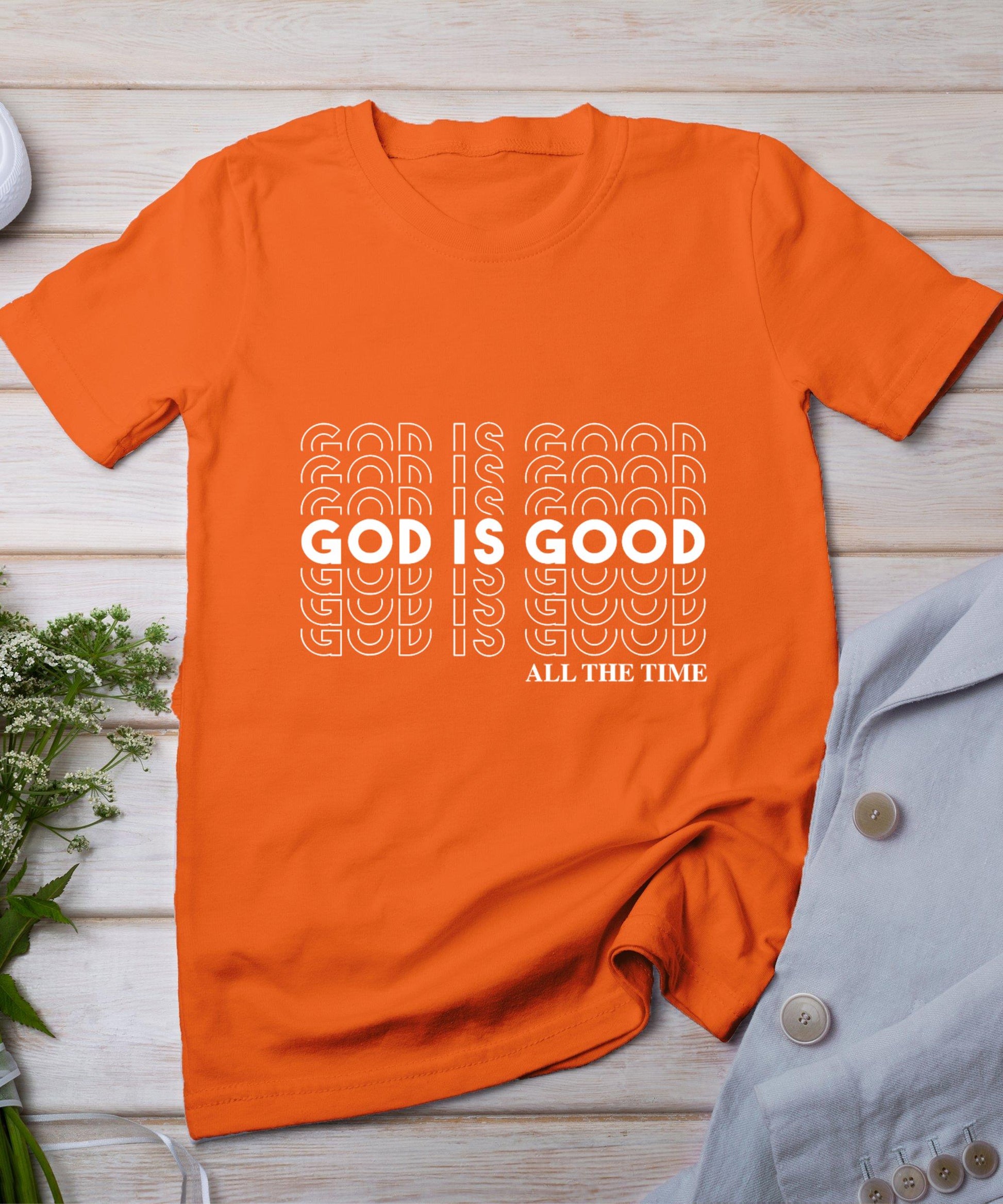 God Is Good Christian Worship Preacher's T-Shirt