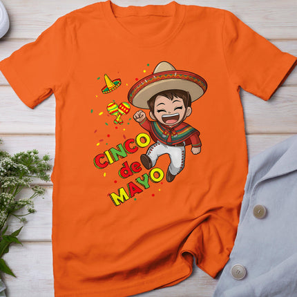 Cinco De Mayo For Kids Boys Mexican Design Awesome Fiesta T-Shirt