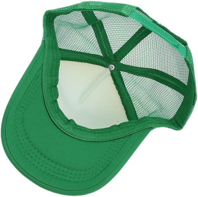 Shamrock Mesh Cap St. Patrick's Day Hat for Unisex Irish Green Baseball Cap Green Trucker Hat