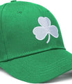 St Patricks Day Hat for Men Women Gifts Saint Pattys Costume Clover Baseball Cap Green