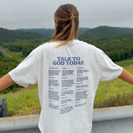 Talk to God Unisex Tee