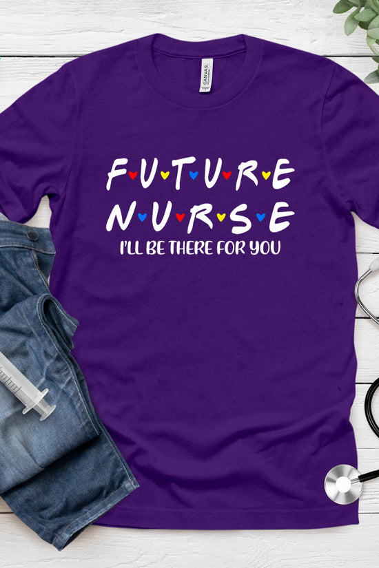 Future Nurse Funny Nursing Student Nurse School In Progress T-Shirt