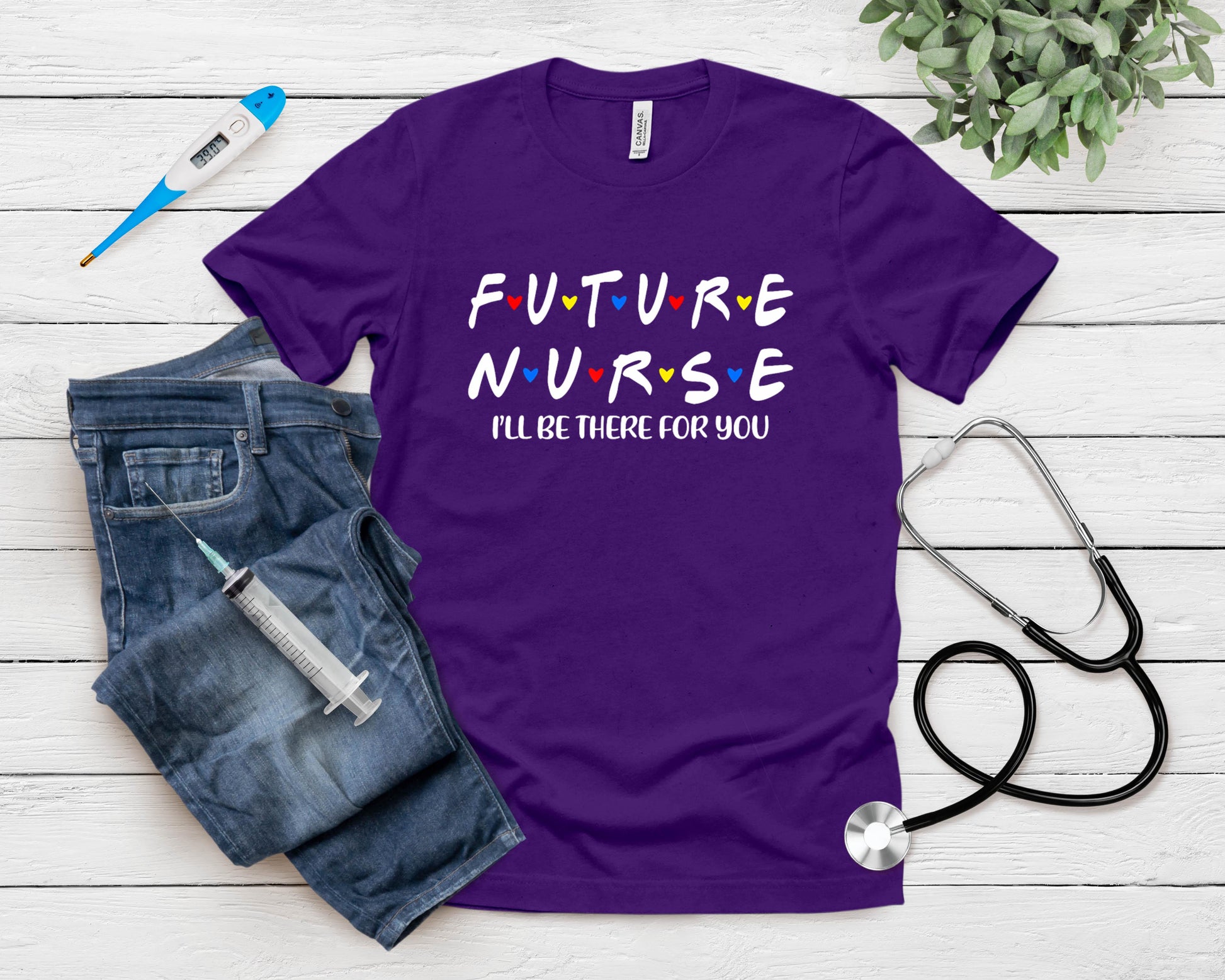 Future Nurse Funny Nursing Student Nurse School In Progress T-Shirt