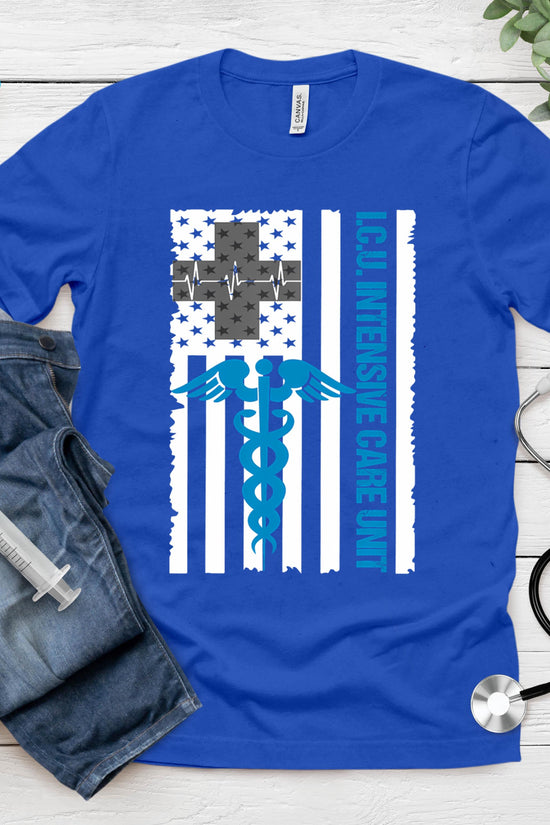 Icu Nurse Intensive Care Unit Staff T-Shirt