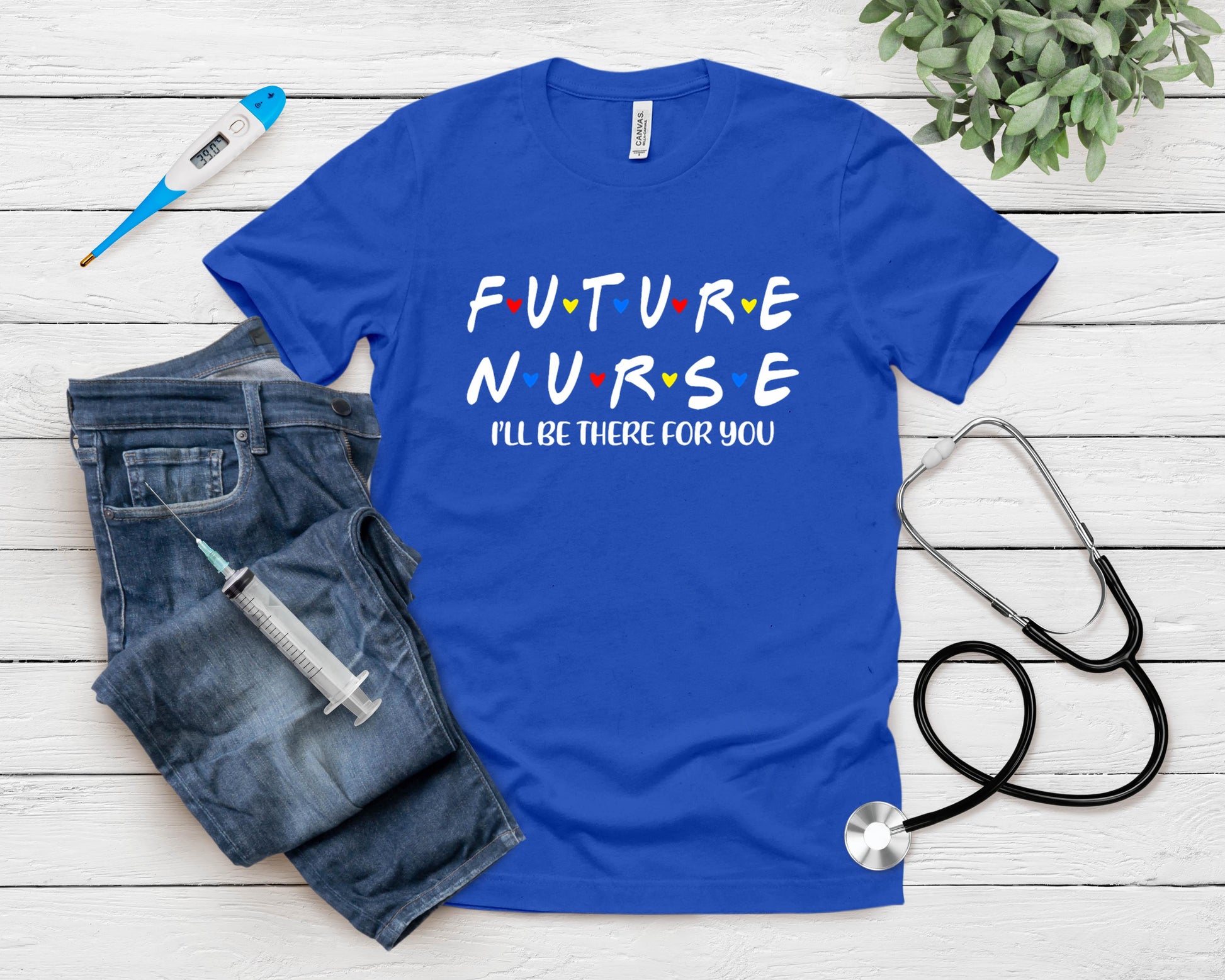 Future Nurse Funny Nursing Student Nurse School In Progress T-Shirt