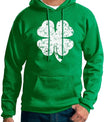 Unisex Mens Christmas Hoodie Women Patrick Day Irish Green Sweatshirt with Pocket