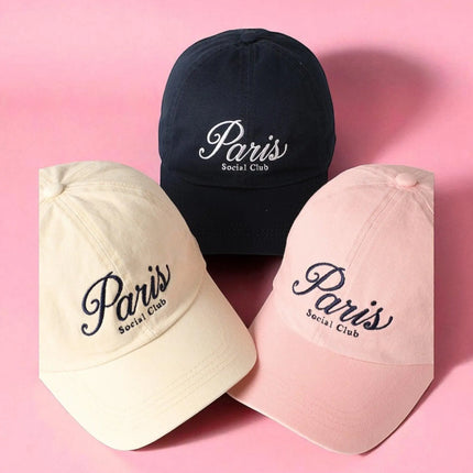 Paris Social Club Baseball Cap