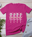 Skeleton Ballerinas Ballet Dance Cute Halloween Costume Girl T-Shirt