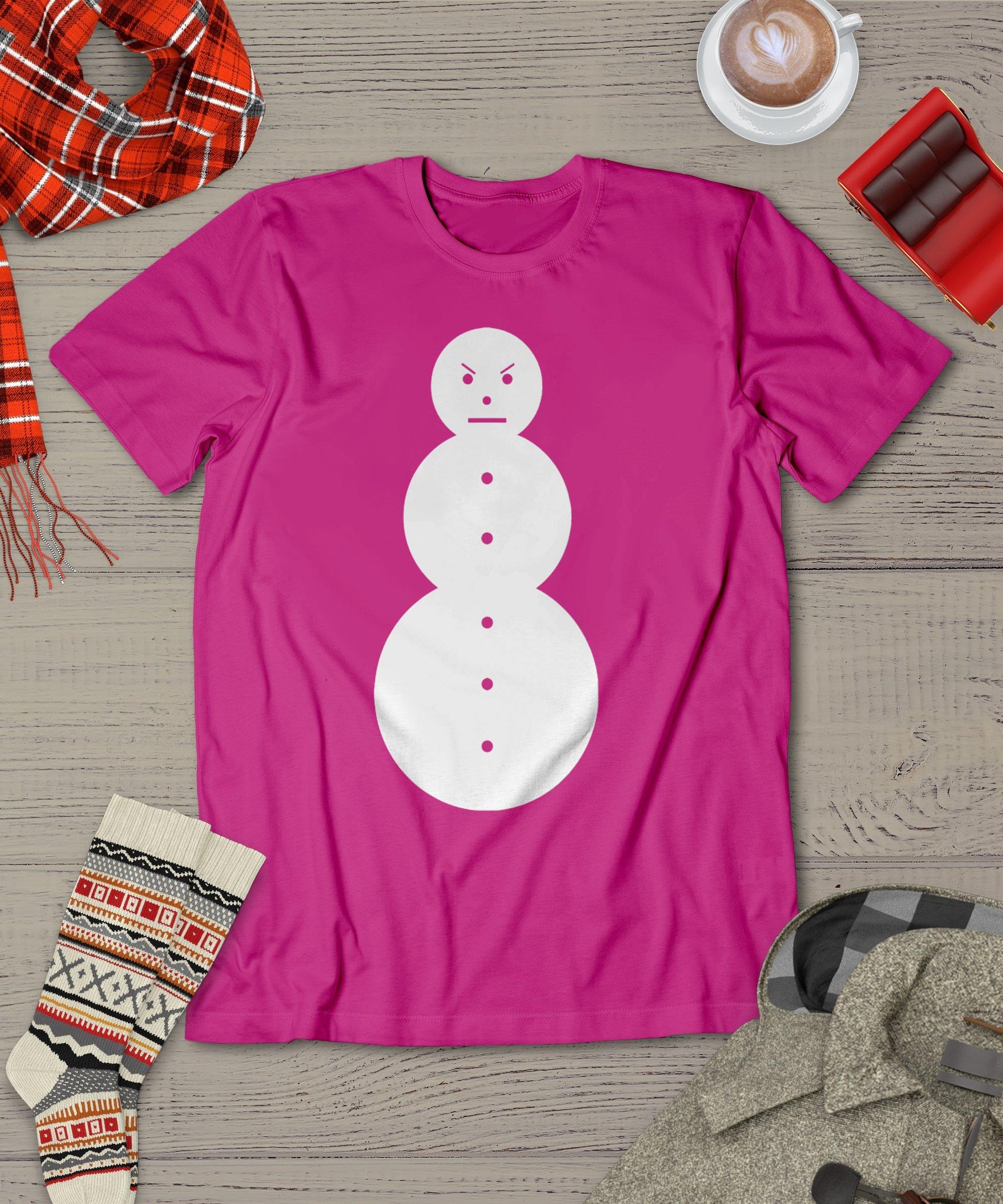 Funny Angry Snowman Shirt - The Jeezy Snowman T-Shirt