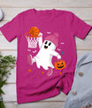 Funny Halloween Ghost Dunking Basketball Costume Boys Kids T-Shirt