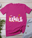 Kamala Halloween Cat Kamala Haris Pumpkin Witch Hat Cat Lady T-Shirt