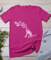 Dog Skeleton Hand Boop Funny Halloween Puppy Dog Lover Gift T-Shirt