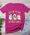 Cute Ghost Book Read More Books Funny Teachers Halloween T-Shirt