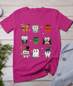 Teeth Ghost Pumpkin Witch Cute Dental Halloween Dentist T-Shirt