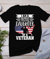 Proud Daughter Veteran Nothing Scares Patriotic Veterans Day T-Shirt