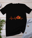 Ekg Heartbeat Turkey Nurse Nursing School Fall Thanksgiving T-Shirt