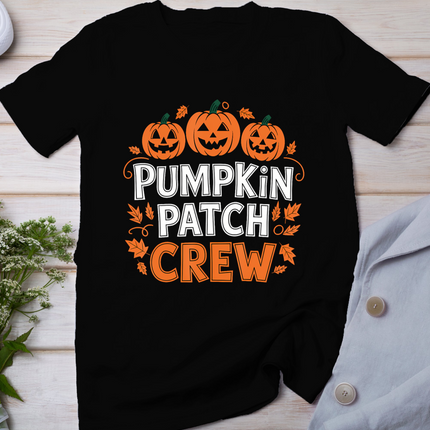 Pumpkin Patch Crew Funny Pumpkin Patch Squad Thanksgiving T-Shirt