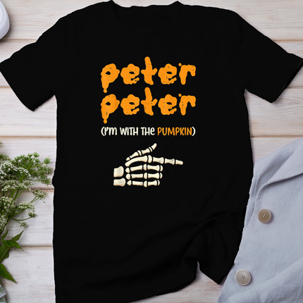 Peter Peter Im with The Pumpkin Halloween Costume Men Women T-Shirt