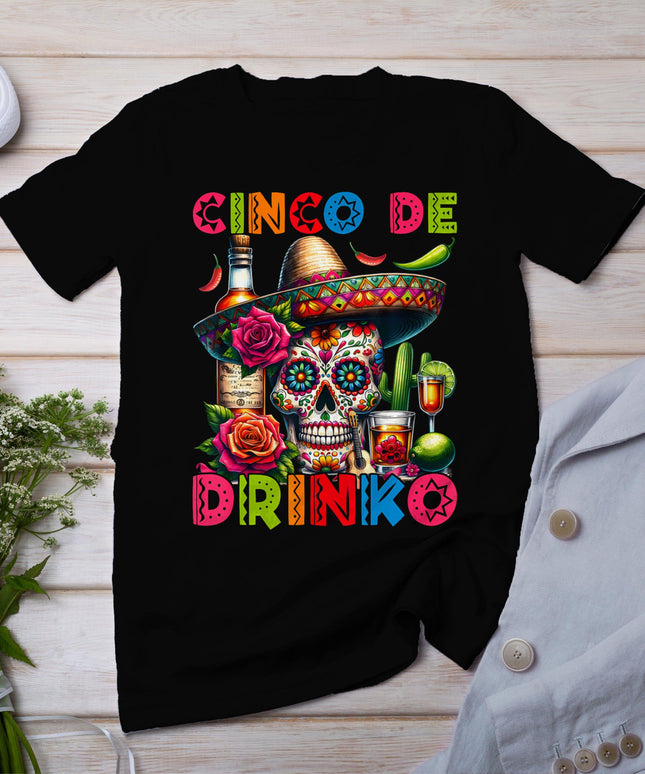 Cinco De Drinko Bitchachos Fiesta Gift Cinco De Drinko T-Shirt
