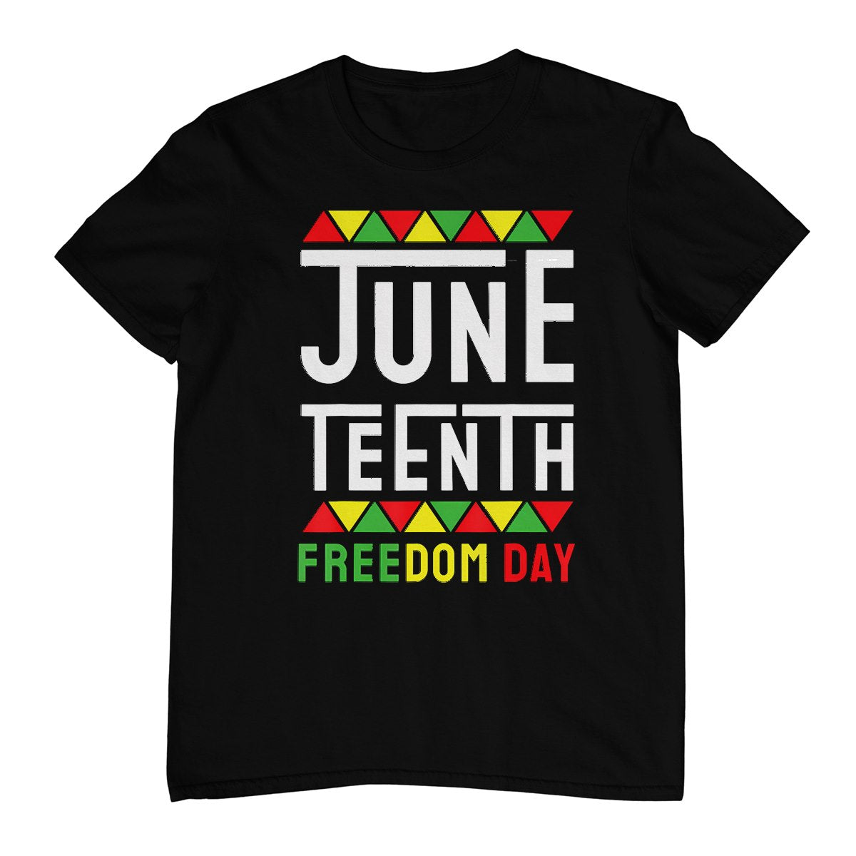 Juneteenth 1865 Black History Afro American African Freedom T-Shirt