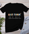 Quit Fibbin Af Afib Atrial Fibrillation Nursing Funny Nurse T-Shirt