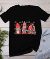 Nurse Christmas Gnomes Cute Xmas Scrub Top For Nurses Women T-Shirt