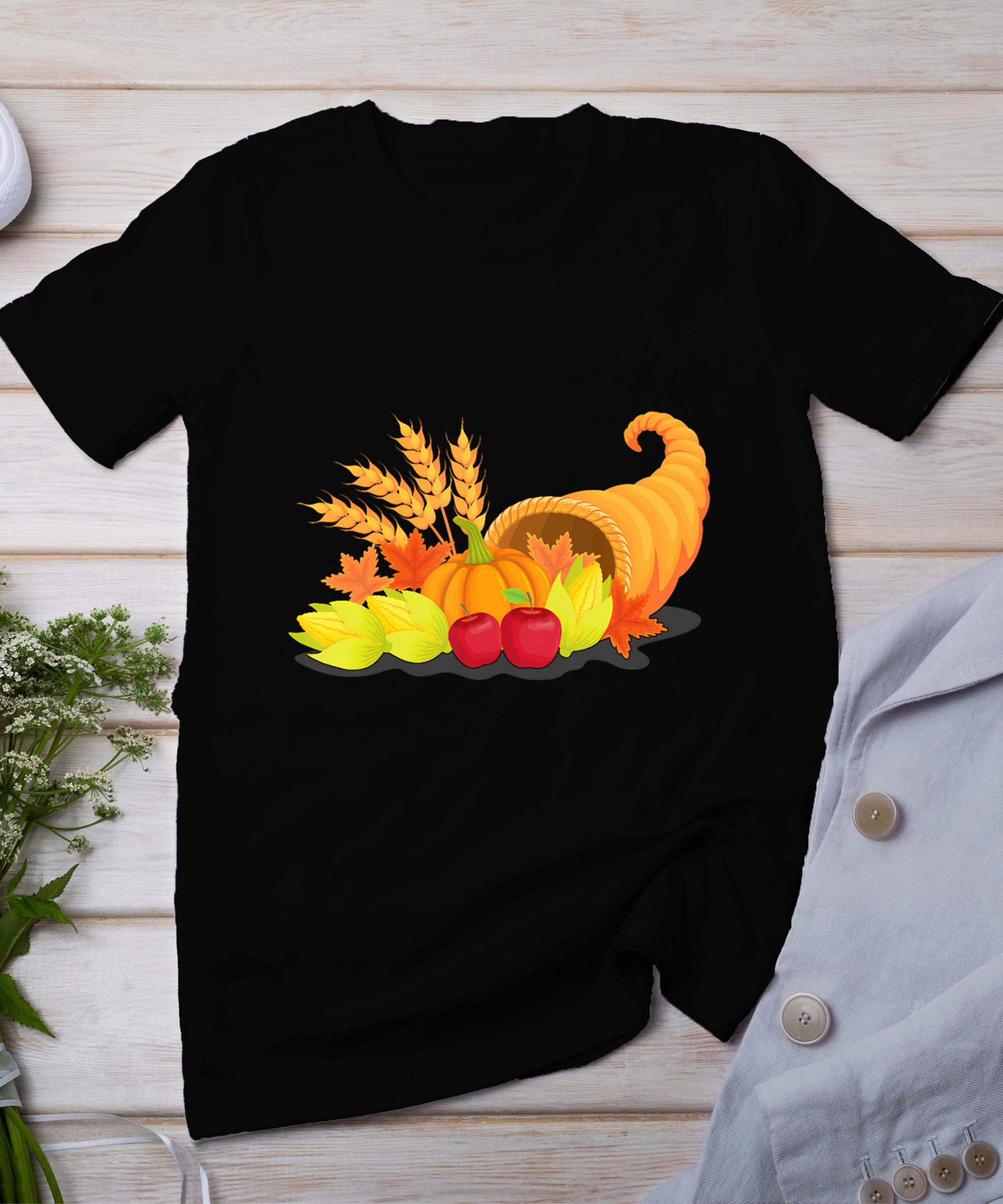 Thanksgiving Cornucopia Tshirt