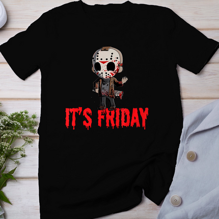 Funny Friday 13Th Funny Halloween Horror T-Shirt