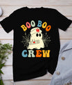 Boo Boo Crew Nurse Halloween Ghost Nurse Nursing Scrub Women T-Shirt