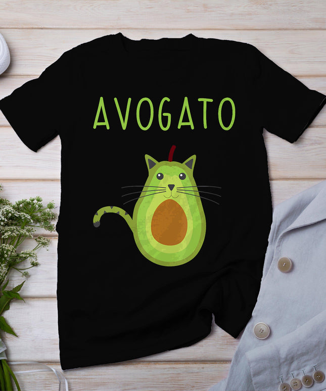 Avogato Cinco De Mayo Gift Cinco De Meow Cat Avocado T-Shirt