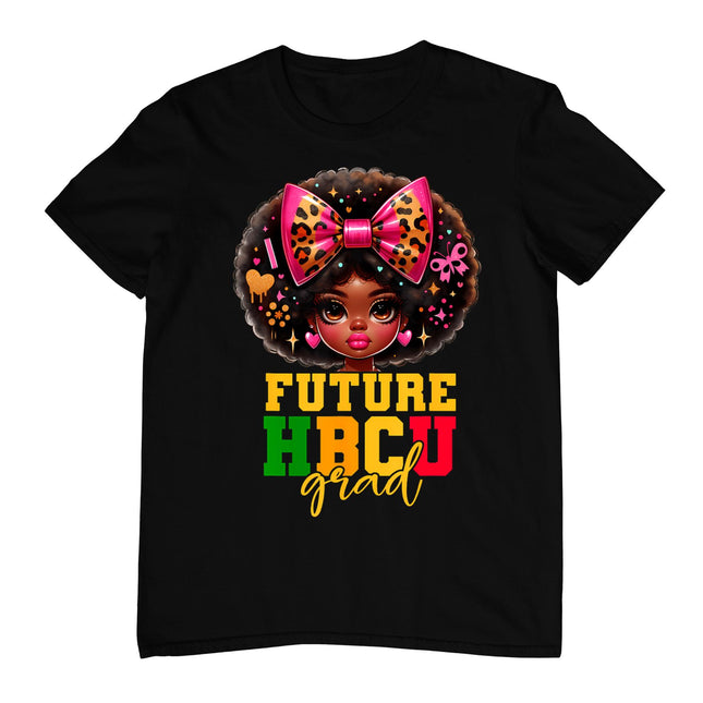 Future Hbcu Grad Black Girl Kids Graduation Hbcu College T-Shirt