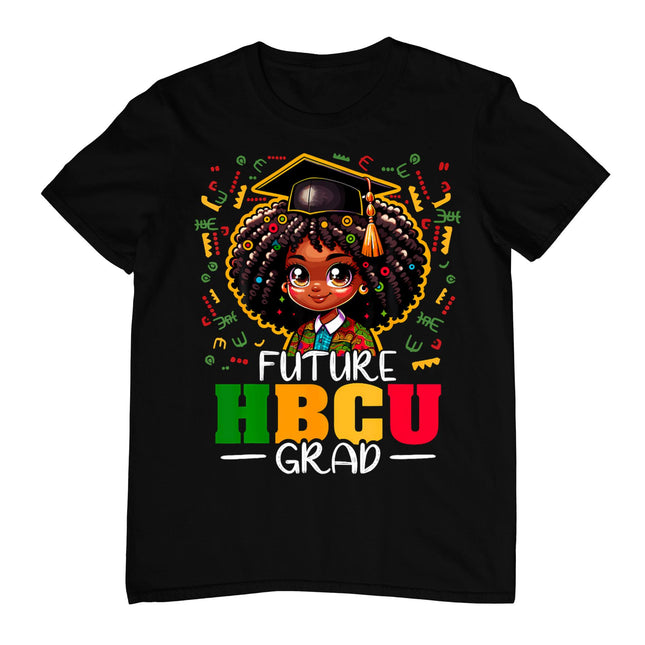 Future Hbcu Grad Black Girl Kids Graduation Hbcu T-Shirt