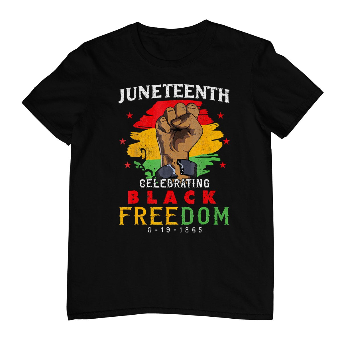 Juneteenth Celebrate Black Freedom Day Men Women Graphic T-Shirt