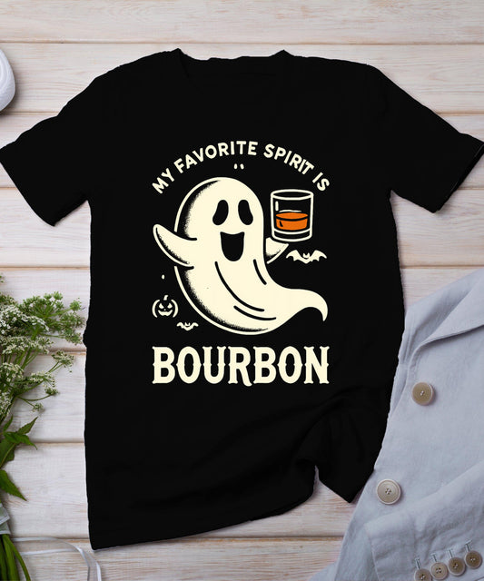 My Favorite Spirit Is Bourbon Halloween Party T-Shirt