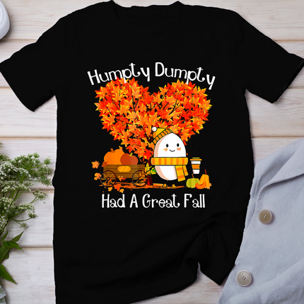 Humpty Dumpty Had A Great Fall Autumn Leaves Thanksgiving T-Shirt