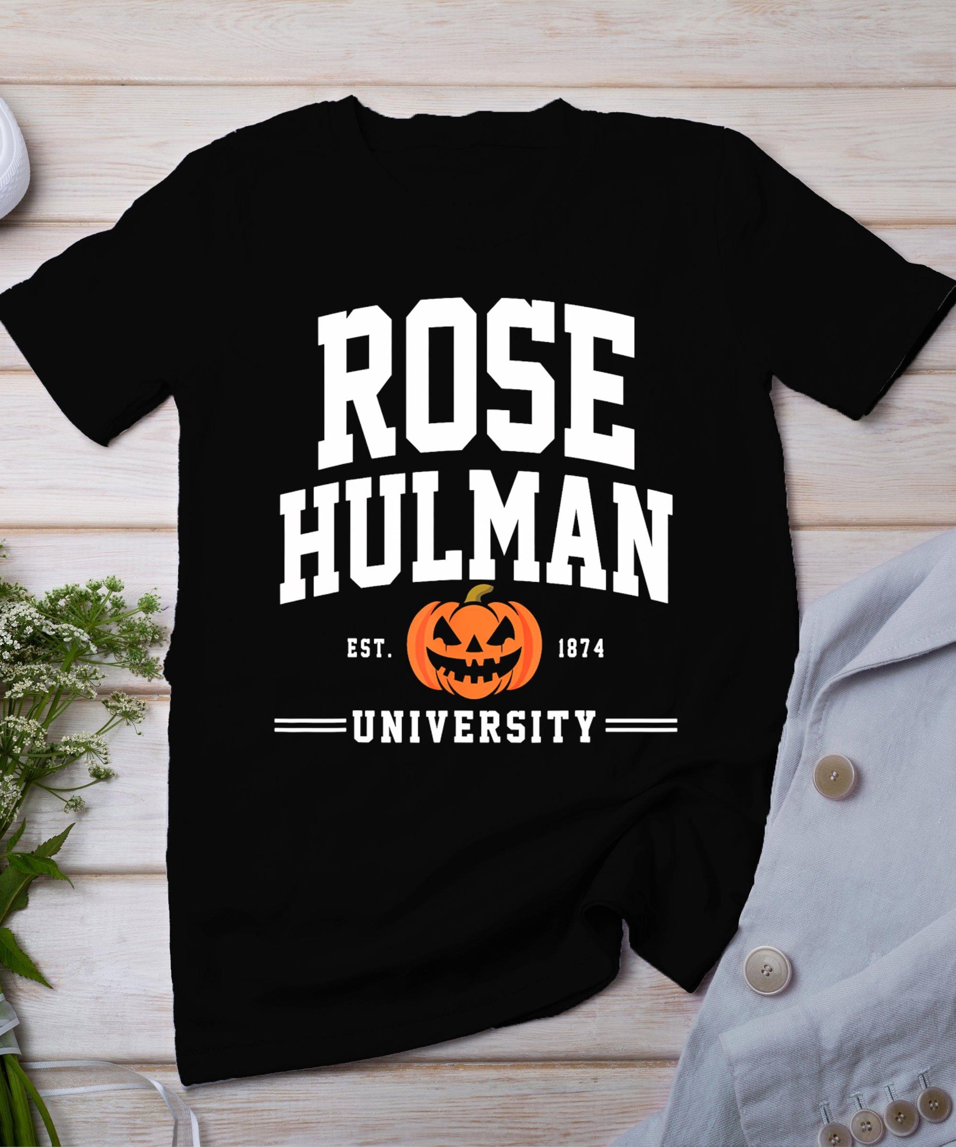 Rose-Hulman Institute Technology University Arch Halloween T-Shirt