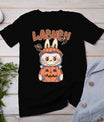 Funny Halloween Labubu Lover Labu In Pumpkin T-Shirt