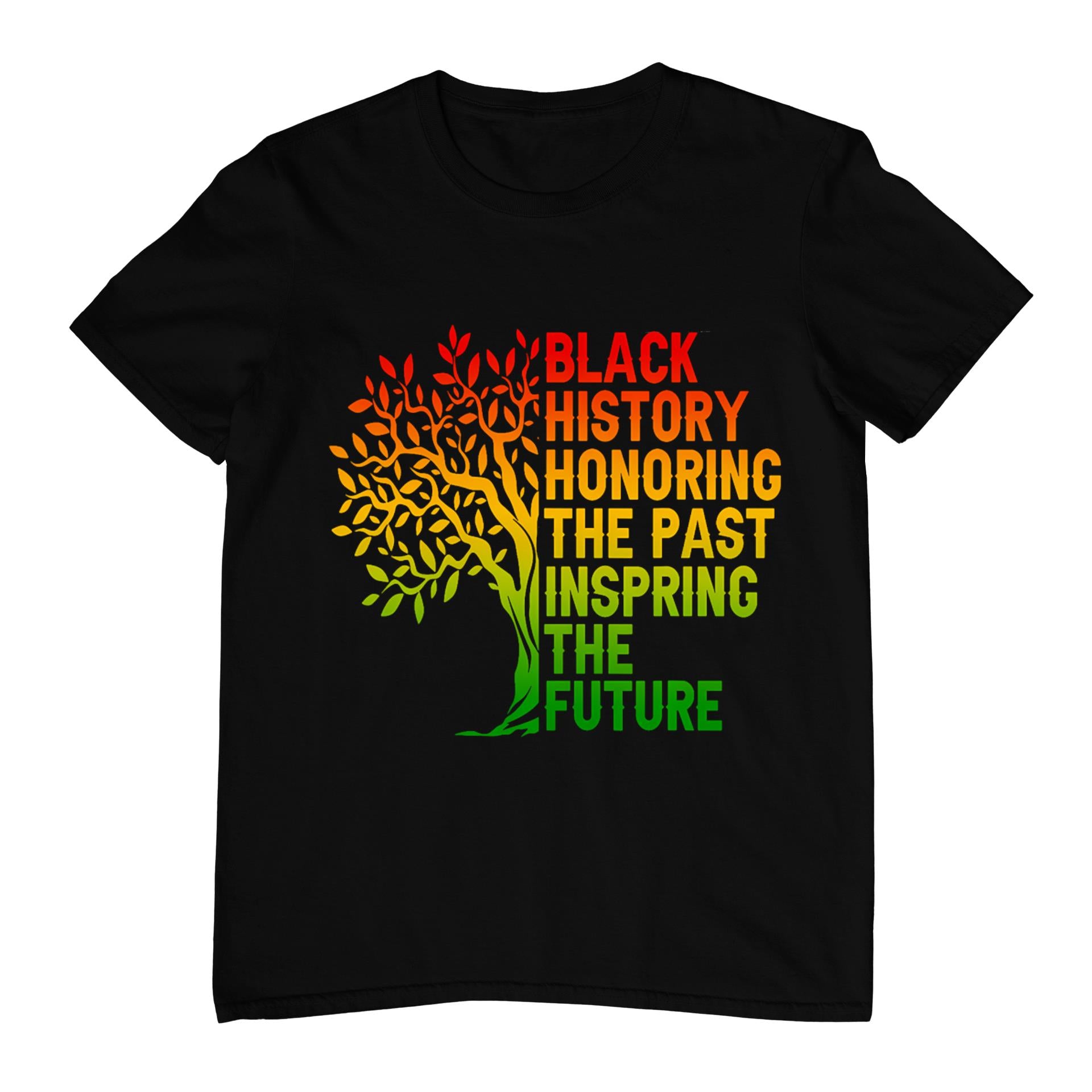 Black History Honoring The Past African Pride Black History T-Shirt