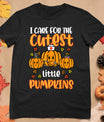 Pumpkins Nurse Halloween Scrub Top Fall Thanksgiving Women T-Shirt