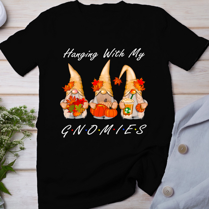 Funny Thanksgiving Shirts For Women Gnome - Gnomies Lover T-Shirt
