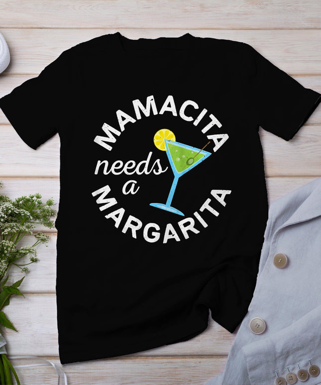 Mamacita Needs A Margarita Cinco De Mayo T-Shirt