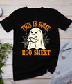 This Is Some Boo Sheet Ghost Retro Funny Halloween Costume T-Shirt