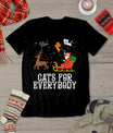 Cats For Everybody Christmas Cat Funny Xmas Women Santa T-Shirt