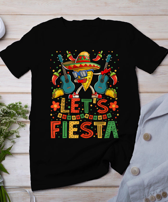 Dabbing Nacho Cinco De Mayo Shirt Women Men Lets Fiesta T-Shirt