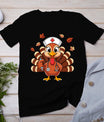 Thanksgiving Nurse Turkey Rn Icu Er Nicu Nurse Crew Women T-Shirt